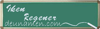 Iken Regener Visitenkarte